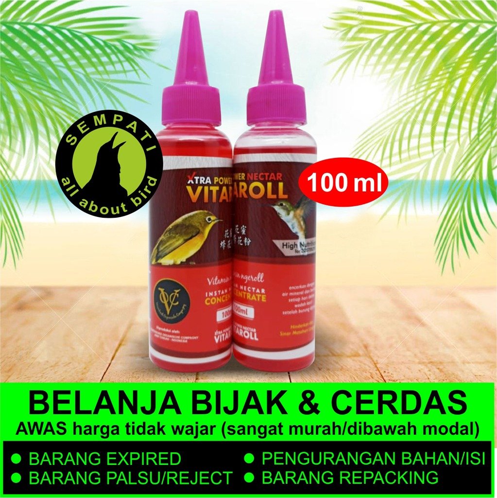 Xtra Power Nectar Vitarol 100 ml Uncle Jarwo