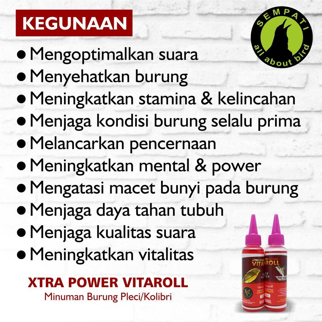 Xtra Power Nectar Vitarol 100 ml Uncle Jarwo - Gambar 3