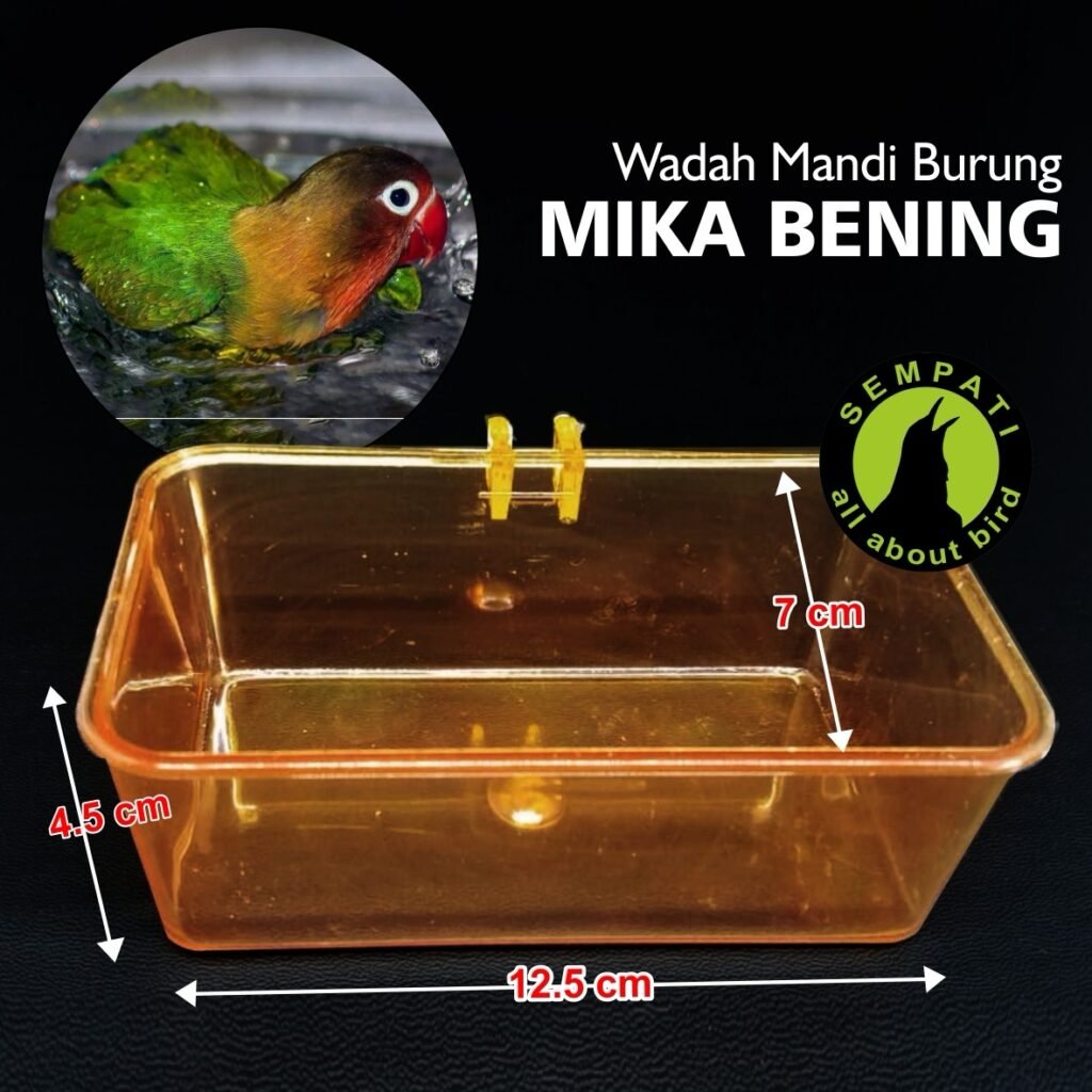 Cepuk Mandi Burung Mika