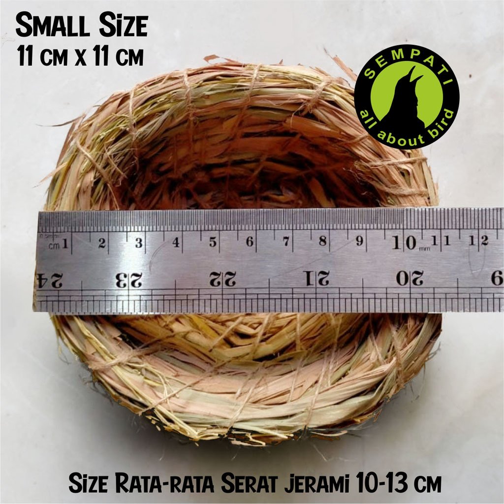 Sarang Jerami (Tarangan) Kecil – Kenari, Finch, Anis - Gambar 2